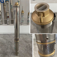 Pompe submersible à haut débit et haute pression en acier inoxydable AC – Pompes submersibles pour puits profonds – Pompe à eau submersible pour forage