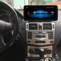 Android Auto Carplay reproductor Multimedia Radio de coche Bluetooth navegación GPS para Mercedes Benz C W204 2008 - 2011 unidad principal de tableta