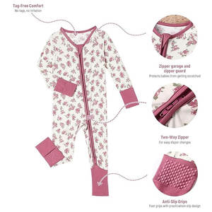 Ropa de Bebé al por Mayor, Productos para Recién Nacidos, Monos para Bebés, Trajes de una Pieza, Monos Personalizados con Logotipo Impreso - Product Image 4