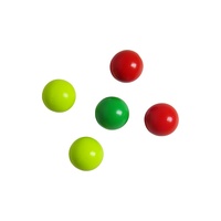 Accessoires de pétanque en bois fluorescent Cochonnet/Jack avec emballage 30mm pour jeux de boules