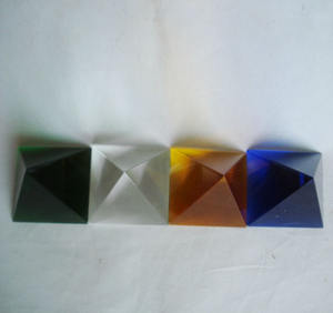 Pirámide de Cristal Azul de Egipto MH-F0123 - Product Image 5