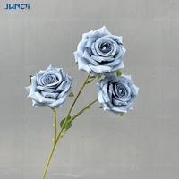 Ventes chaudes, haute qualité, roses artificielles colorées, plantes et fleurs artificielles personnalisées, fleurs artificielles, décoration de mariage