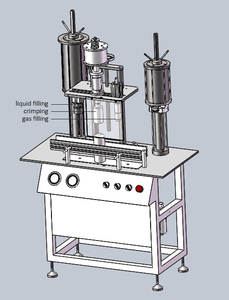Máquina de Llenado de Aerosoles Semiautomática, Máquina de Llenado de Líquidos para Desodorante y Ambientador - Product Image 3