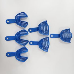 Vassoio <span class=keywords><strong>per</strong></span> Impronte Dentali in <span class=keywords><strong>Alginato</strong></span> e Acciaio Plastico <span class=keywords><strong>per</strong></span> una Cattura Accurata degli Impronte - Product Image 1