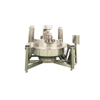 Machine de cuisson automatique industrielle électrique gaz vapeur planétaire agitation bouilloire chemisée pot avec agitateur cuisinière sous vide