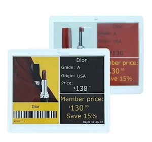 Mercato negozio del supermercato prodotto Esl scaffale elettronico etichetta cartellini del prezzo elettronico 5.8 pollici Smart Retail Esl Digital cartellini dei prezzi - Product Image 1