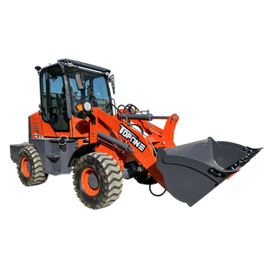 TOPONE TL920 1.5ton 1500KG Mini Loader hidrolik kecil kompak pertanian pertanian hewan peliharaan roda depan Loader - Product Image 5