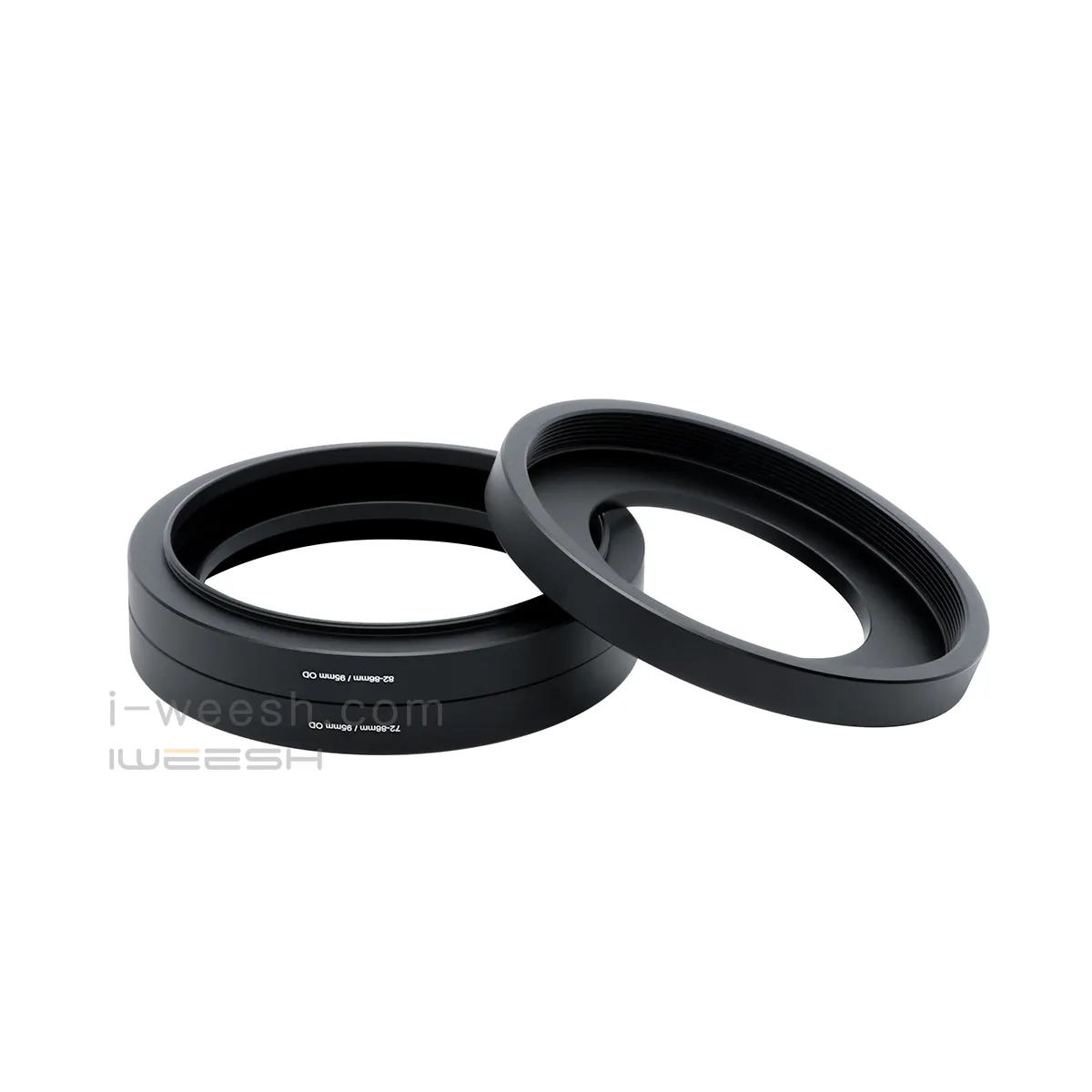 Matte Box Adapter Step Up Ring 52/55/58/62/67/72/77/82/86mm-86mm mit 95mm O.D Für 95mm Matte Box oder 86mm Objektiv filter usw.