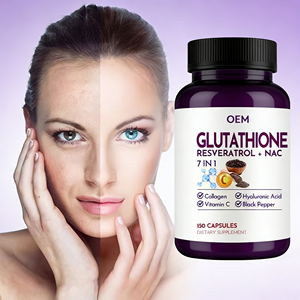 OEM/ODM 7-in-1 Anti-aging Antioxidant Glutathion Gehydrolyseerd Viscollageen Vitamine C Huidverlichtende Capsules - Product Image 1