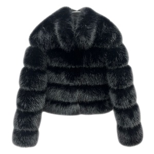 Col montant femmes fausse fourrure veste nouvelle venue moelleux femmes hiver fausse fourrure manteau - Product Image 1