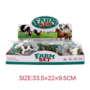 Modelos de animales de granja altamente realistas, juego de figuritas educativas, juguete para decoración de niños, regalo creativo de aprendizaje interactivo de animales - Product Image 6