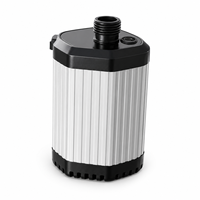 AeroMara Ensemble pompe à eau et douchette portable rechargeable pour extérieur, 6000 mAh, en ABS, pour camping, dortoir, plage, randonnée, voyage