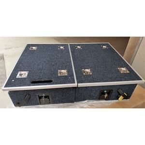 Nouveau système de grande capacité d'<span class=keywords><strong>ailes</strong></span> latérales coulissantes arrière à <span class=keywords><strong>deux</strong></span> tiroirs pour Toyota Land Cruiser 80/100/105/200 accessoires de boîte de rangement - Product Image 1