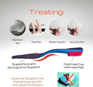 Ortesi Plantari Personalizzate con Supporto per l'Arco Plantare, Sollievo dal <span class=keywords><strong>Dolore</strong></span> per Fascite Plantare e <span class=keywords><strong>Dolore</strong></span> <span class=keywords><strong>al</strong></span> <span class=keywords><strong>Tallone</strong></span> - Product Image 5