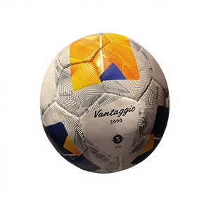 Balón de Fútbol Cosido a Mano con Logotipo Personalizado al por Mayor, Texturizado, de PU, TPU, PVC, Cuero, Ligero, Duradero, para Entrenamiento, Fabricante - Product Image 2
