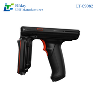 Lecteur de stock portable GPS RFID UHF avec module C9082 E710, protocole 6C, matériau ABS, distance de lecture 0-25m, système d'exploitation Android 11