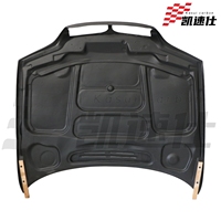 Pour BMW Série 3 E46 2003 330i Berline 4 portes Style M3 Capot en fibre de carbone avec prise d'air Kit carrosserie