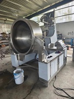 Planetaire Roeren Koekenpan Notensaus Automatische Draaiende Commerciële Schraapbodem Roeren Saus Jas Ketelmachine