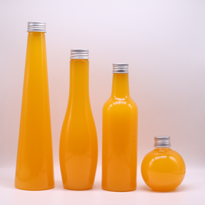 Bouteille cylindrique transparente en PET de qualité alimentaire MAYSURE, 350 ml, 500 ml, pour jus, vin, eau, boissons, champagne, soda, <span class=keywords><strong>whisky</strong></span> - Product Image 5