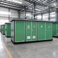 Poste de transformateur compact préfabriqué de type européen 11 kV 1600 kVA pour extérieur, fabricant OEM
