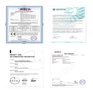 LEED WELL 인증 상업용 IAQ 감지기 ODM OEM 벽걸이 및 천장 설치형 그린 빌딩용 공기질 모니터 - Product Image 5