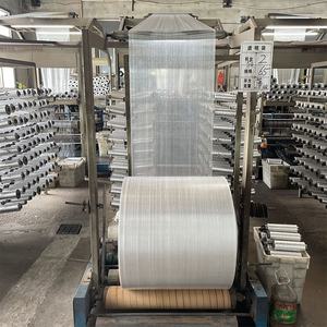 Rouleau de tissu tissé en PP blanc de haute qualité en gros pour l'emballage du riz, du sable, du ciment, des produits chimiques, fabrication de sacs en PP tissé en plastique - Product Image 5