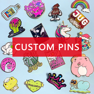 Kunshan tùy chỉnh Cổ Phong Cách ve áo pins mềm cứng men pins vàng mạ kim loại Phù Hiệu dễ thương phim hoạt hình thiết kế số lượng lớn Nhà sản xuất - Product Image 4