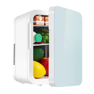 High efficiency Rechargeable Small Size Mini Fridge Makeup Refrigerator With Usb Type
