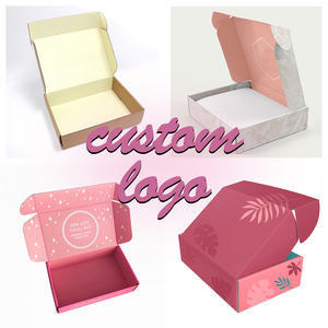 Custom Logo Customer's Logo Hot Sell Fast Shipping Variety Printing Handing Rigid Foldable Custom Logo Personalised Ecommerce Paper Box