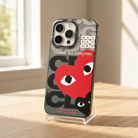 Coques de téléphone portable IMD pour iPhone 11 12 13 14 15 16 17 18 Promax, coque antichoc, funda, housse pour tous les téléphones Comme Des Garçons