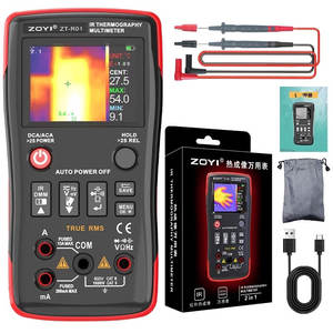 ZT-R01 2-IN-1 IR Thermal Imaging Multimeter Profesional Digital Multimeter Layar Warna IPS 2.4-inci dengan Tas Penyimpanan Keras - Product Image 1