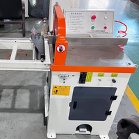 Machine de découpe d'aluminium multifonctionnelle 455CNC à 45 degrés, scie circulaire électrique, machine de découpe de profilés en aluminium CNC