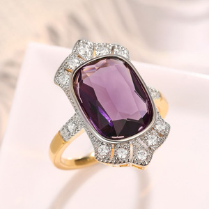 Anello Rettangolare dal Design Vintage in Stile Francese per Donne - Product Image 6