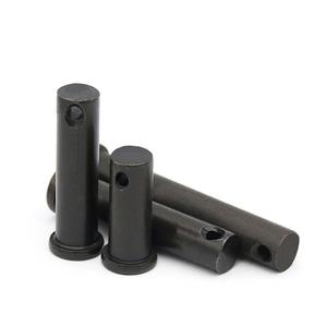 Direkt verkauf ab Werk ISO 2341 Q235 Stahl schwarz beschichtete Gabel kopfs tifte mit Kopf - Product Image 2