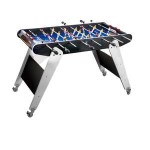 Table de baby-foot en bois de 52 pouces <span class=keywords><strong>pour</strong></span> deux joueurs, personnalisable, avec pièces en acier inoxydable, <span class=keywords><strong>pour</strong></span> l'intérieur, jouet sportif <span class=keywords><strong>pour</strong></span> enfants, idéale <span class=keywords><strong>pour</strong></span> la maison, les fêtes et les clubs - Product Image 4