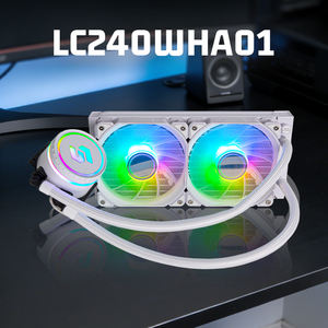 Système AIO haute performance 240 mm avec base en cuivre, <span class=keywords><strong>radiateur</strong></span> en aluminium, LED ARGB pour boîtier <span class=keywords><strong>d</strong></span>'ordinateur, PC de jeu - Product Image 1