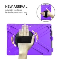 Coque de Protection Antichoc en Silicone pour Tablette Microsoft Surface Pro 4 5 6 7 avec Porte-Stylet, Matériau PC Robuste et Protecteur