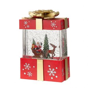 2024 New Hot Sale Christmas Decoration <b>Gifts</b> Crafts Plastic Music Lamp Christmas Snow Globe Water Lantern - Product Image 5