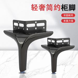 Pied de meuble en acier robuste, support de lit noir, design industriel - Product Image 3
