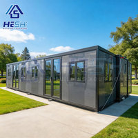 Yerel Standartlar 40Ft 20Ft Prefabrik Genişletilebilir Konteyner Ev 1 2 3 4 5 Yatak Odalı Modern Mutfaklı Mobil Ev Kabin