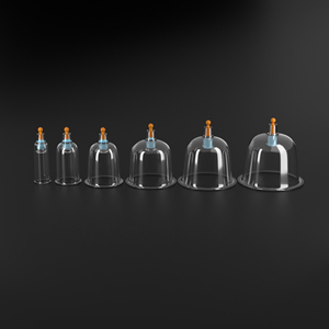 Promo Hijama Cuppign Grosir AS PS Ukuran 1-6 Terapi Vakum Medis Tradisional Tiongkok Hijama Cups Terapi Darah Basah - Product Image 3