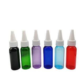 30ml 1oz PET Plastic Liquid Packaging Bottle with Twist Cap