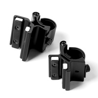 Base Ajustable de Doble Altura para Equipo Óptico, Soporte Fijo Antideslizante para Exteriores, Equipo de Observación de Campo de Aleación de Aluminio
