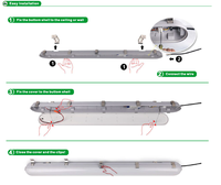 Lumière extérieure LED solaire étanche IP65, homologuée DLC, 4 pieds, 40W/60W/80W, 125LM/W, 3CCT réglable, dimmable 0-10V, garantie 5 ans, CRI80