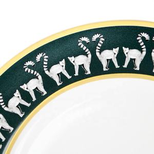 Wholesale Luxury Dinner <b>Set</b> New Design Custom Ceramic <b>Dinnerware</b> <b>Sets</b> Madagascar Animal Inspired Dishes & Plates - Product Image 3