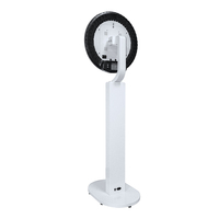 Photomaton rotatif pour iPad, idéal pour les fêtes et mariages, avec éclairage LED RGB blanc et noir, compatible avec tous les iPad