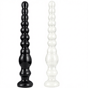 Long Anus Beads Prostata Massage Butt Plug 33cm*4.8cm Waterproof IPX7 CE ROHS Certified Sex <b>Toys</b> <b>for</b> <b>Men</b> - Product Image 1