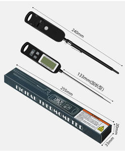 Thermomètre numérique à lecture rapide instantanée, type sonde longue, étanche, pour la <span class=keywords><strong>cuisine</strong></span>, les aliments, la viande, la cuisson - Product Image 6