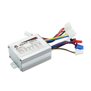 12V 24V 36V 48V <span class=keywords><strong>250W</strong></span> 350W 500W 800W 1000W bàn chải điều khiển động cơ xe đạp điện xe tay ga chải <span class=keywords><strong>DC</strong></span> điều khiển động cơ - Product Image 1