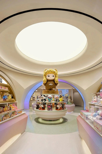 Modern Toy Display Rack for Pop Store | One-Stop Interior Design & Shop Fitting for Collectible Shop - Product Image 2